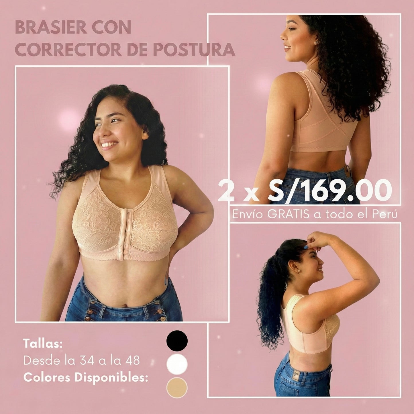 Brasier con Corrector de Postura